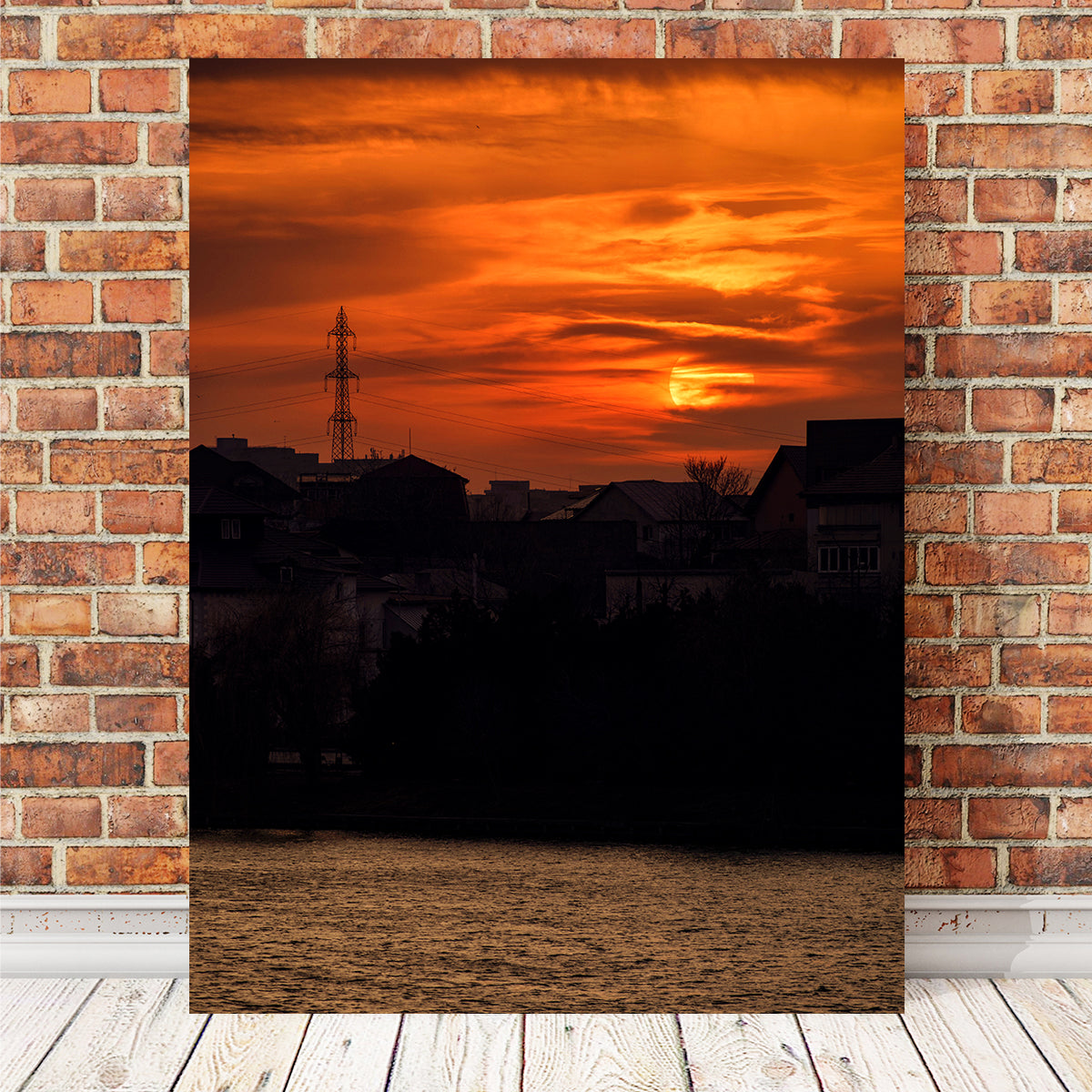 Bucharest Sunset 6 Wall Art