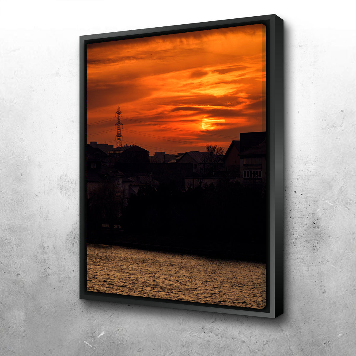 Bucharest Sunset 6 Wall Art