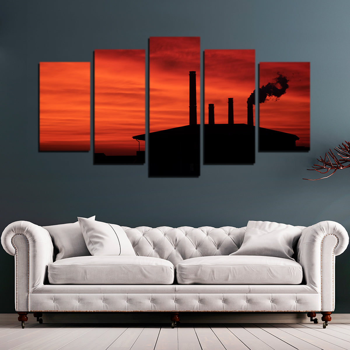 Bucharest Sunset 8 Wall Art