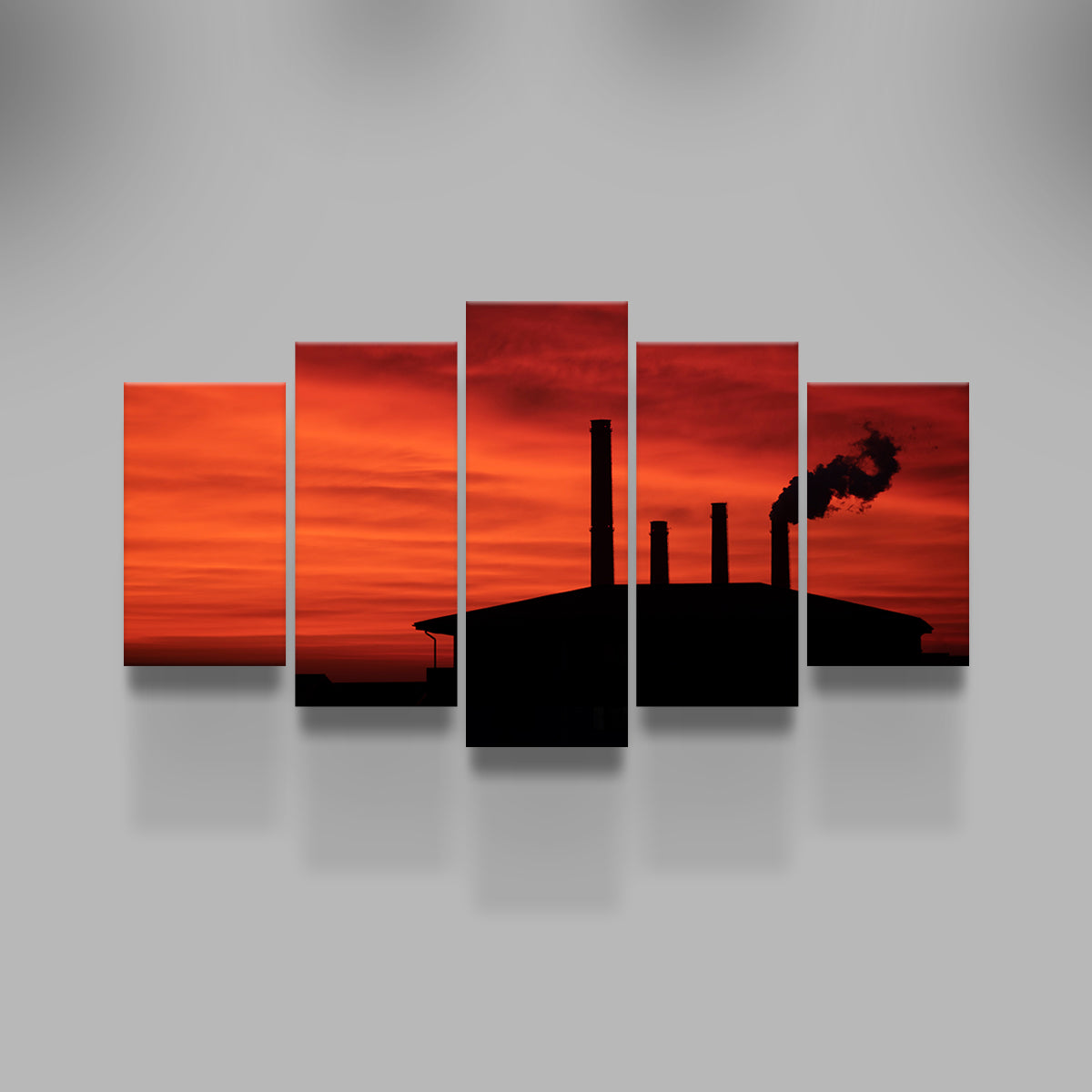 Bucharest Sunset 8 Wall Art