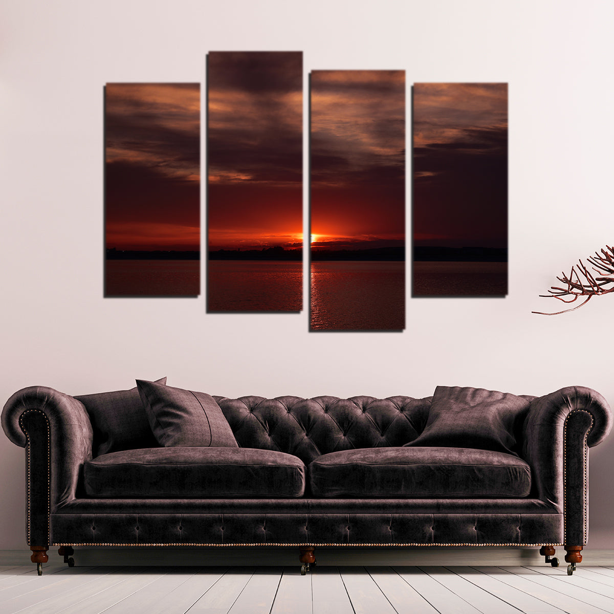 Bucharest Sunset 9 Wall Art