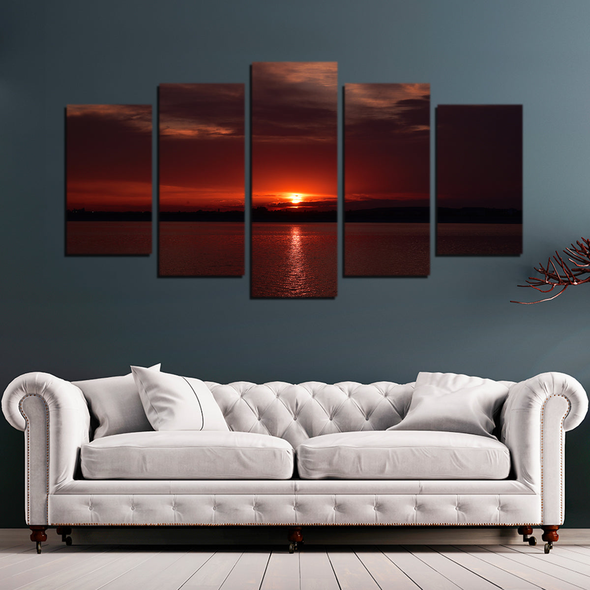 Bucharest Sunset 9 Wall Art