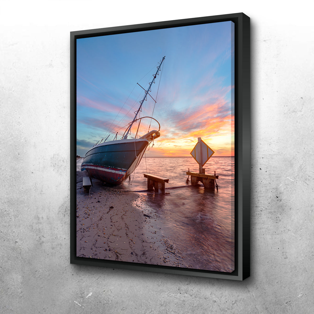 Burning Sails Wall Art