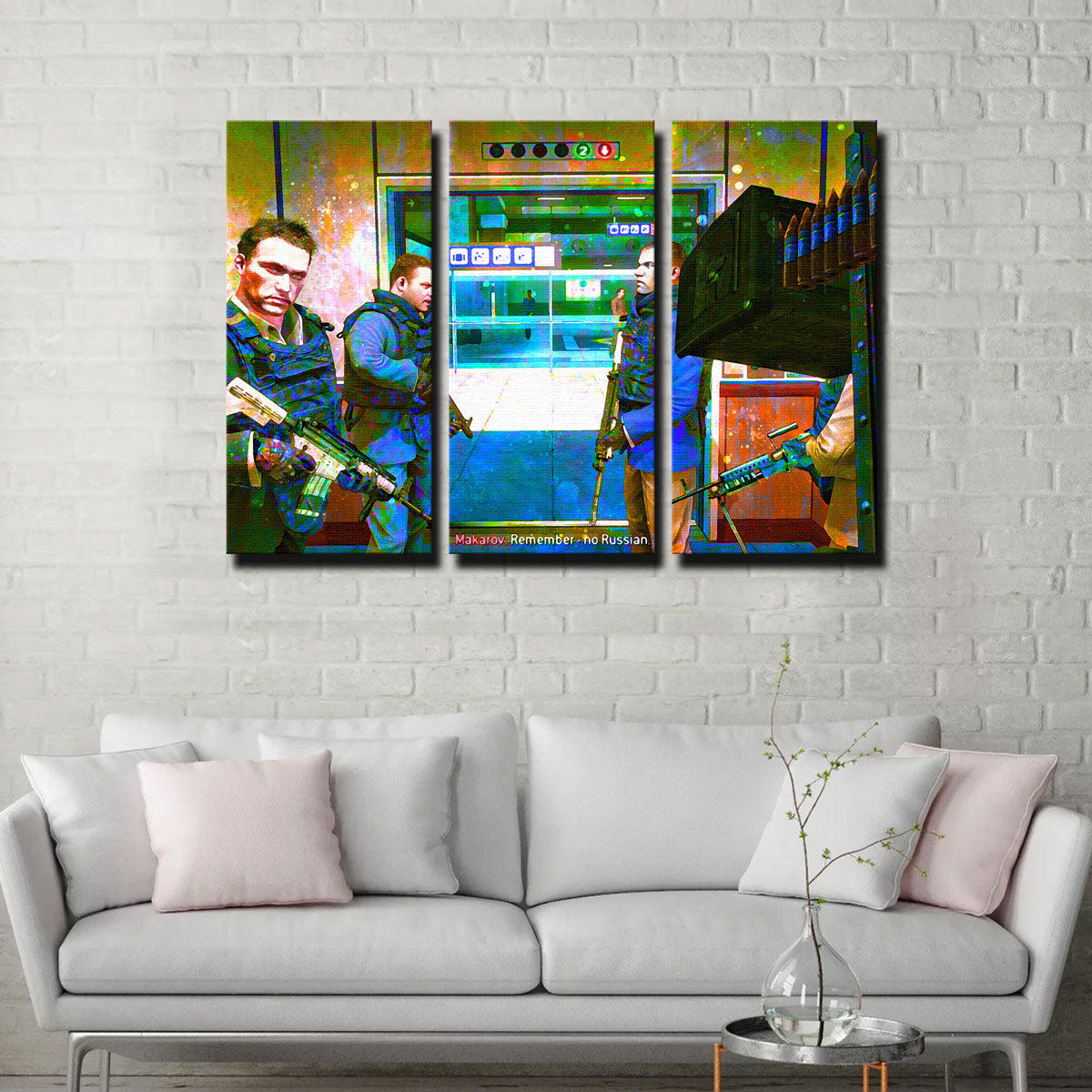 COD Elevator Wall Art