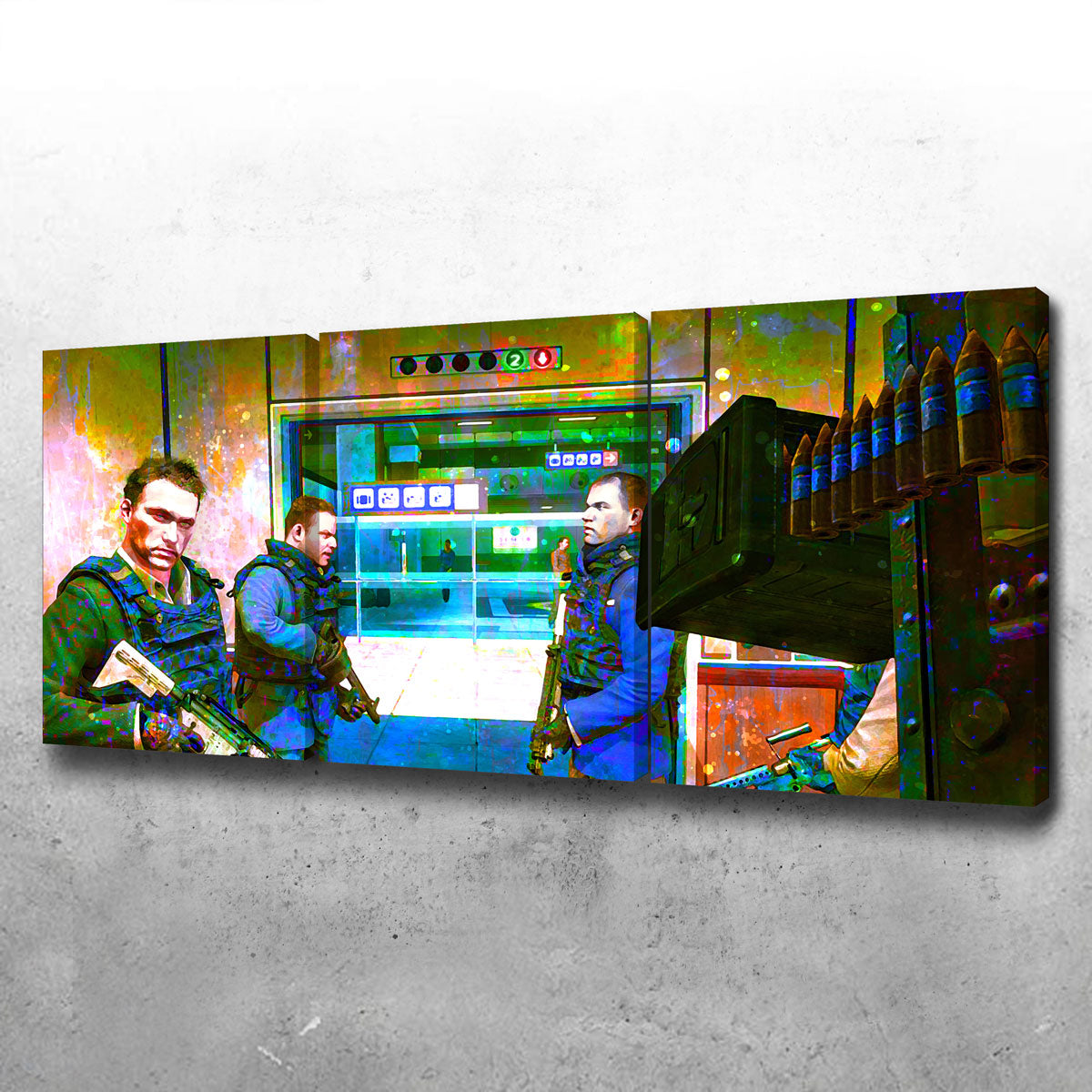 COD Elevator Wall Art