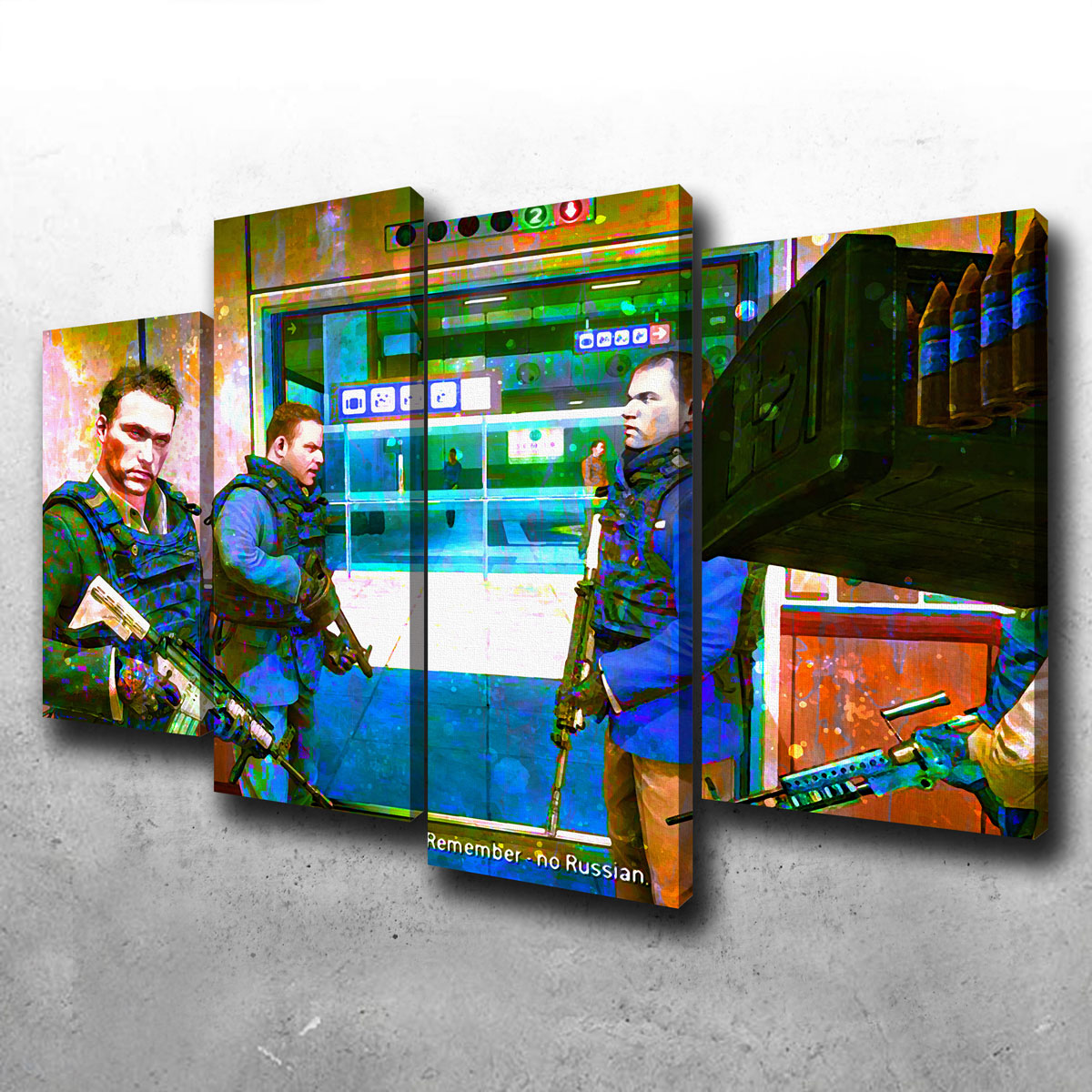 COD Elevator Wall Art