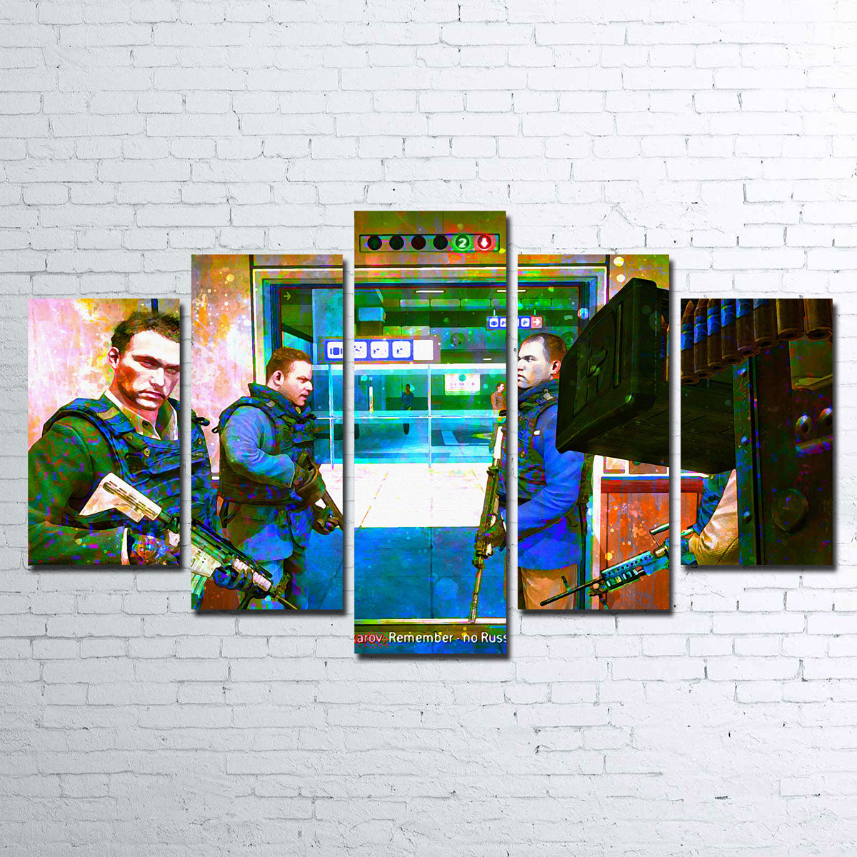 COD Elevator Wall Art