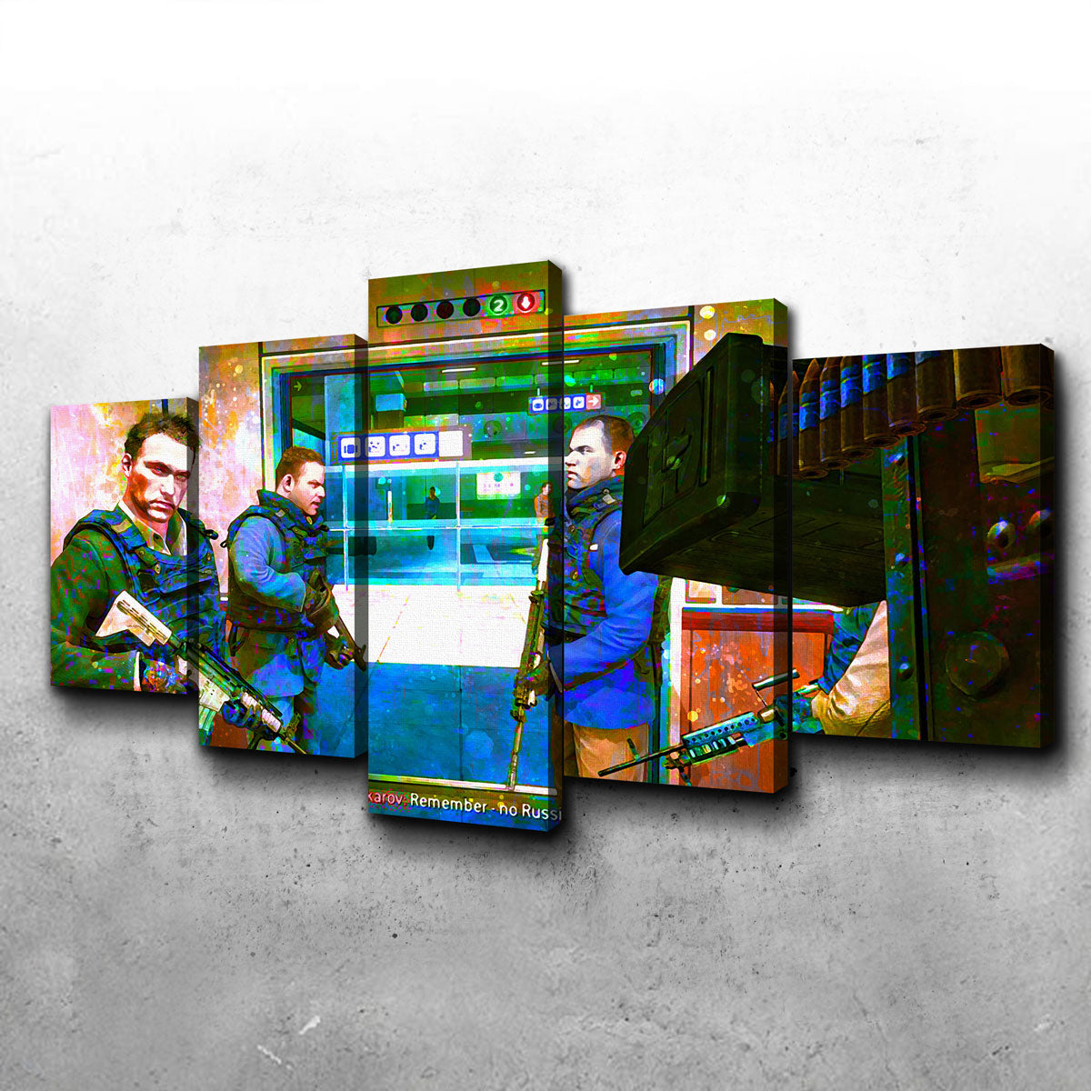 COD Elevator Wall Art