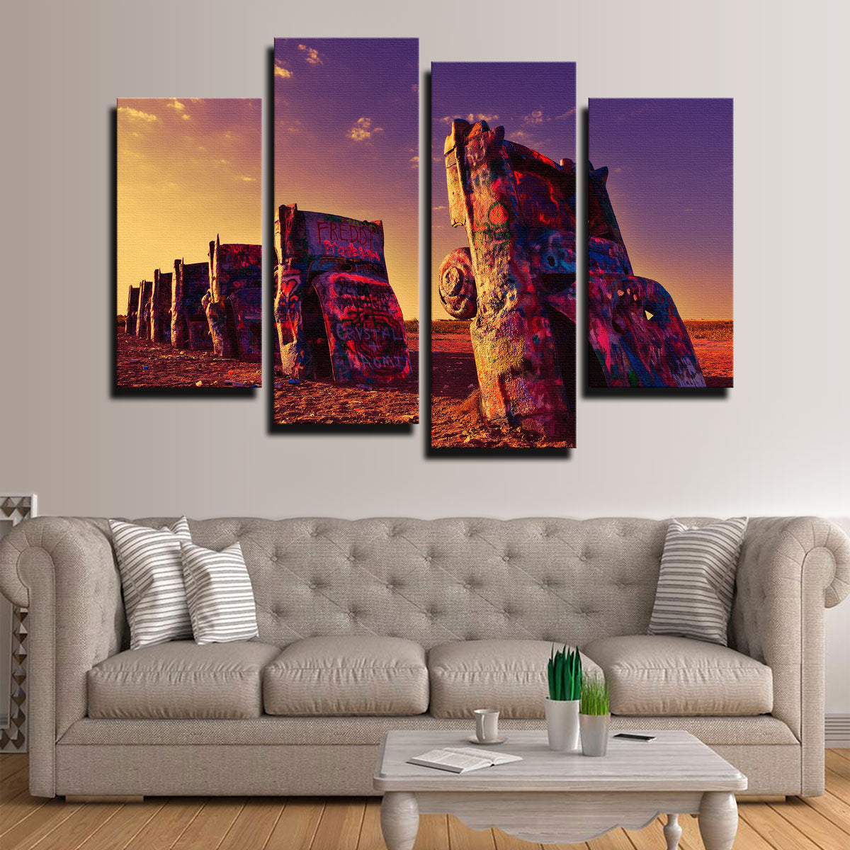 Cadillac Ranch Wall Art