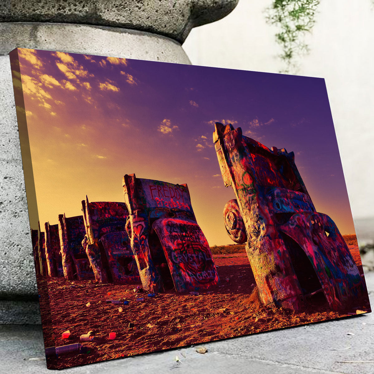 Cadillac Ranch Wall Art