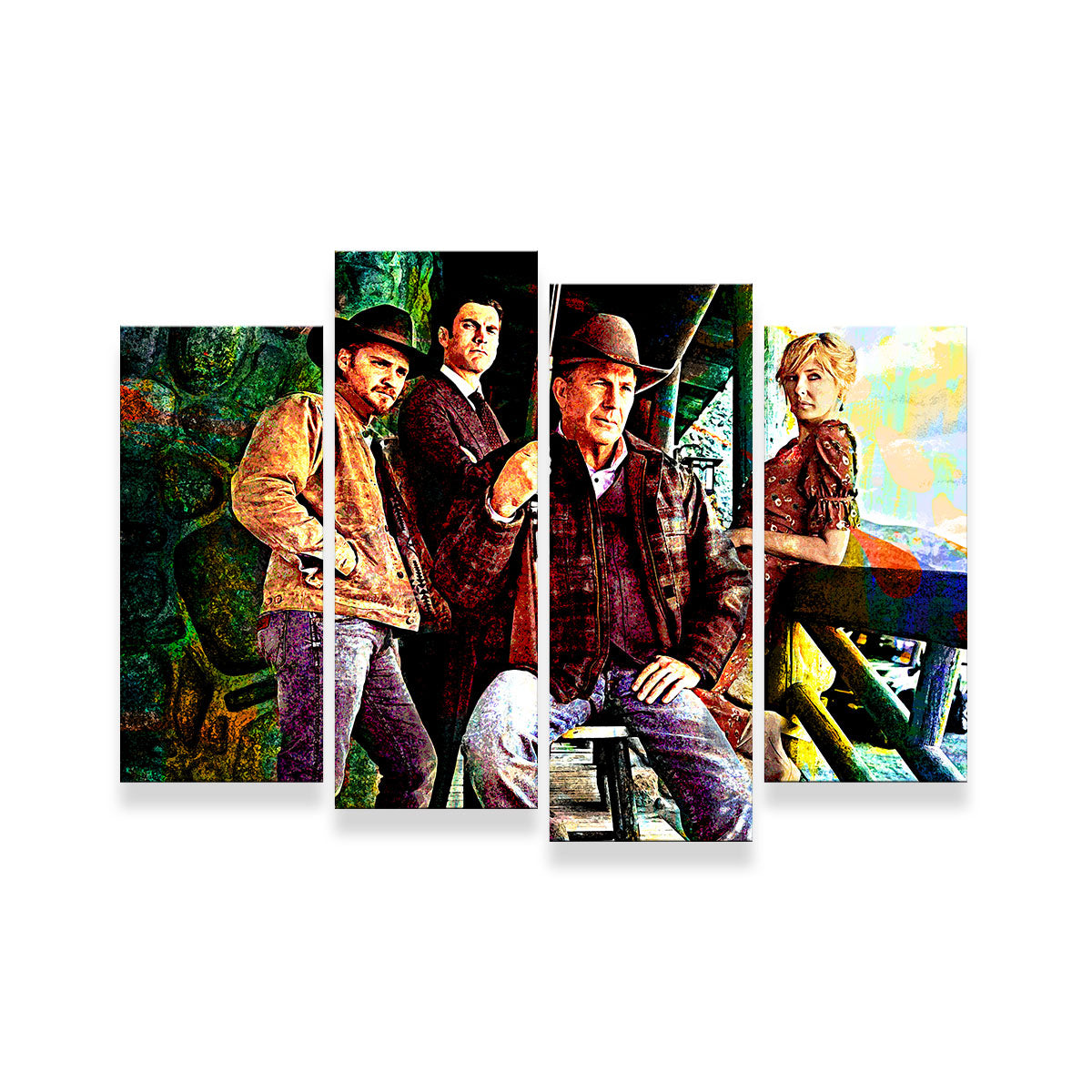 Yellowstone - Dutton Family Wall Art