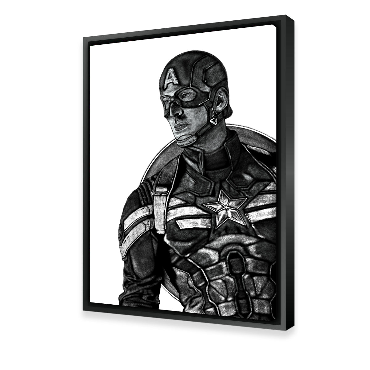 Charcoal Cap Wall Art