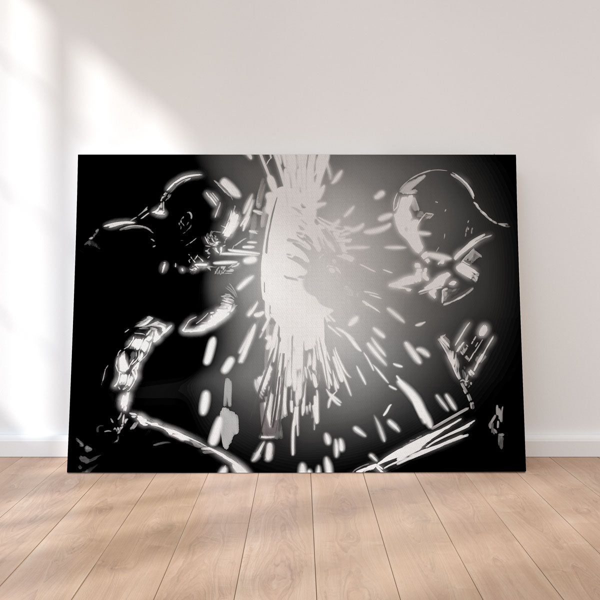 Cap vs Ironman Wall Art