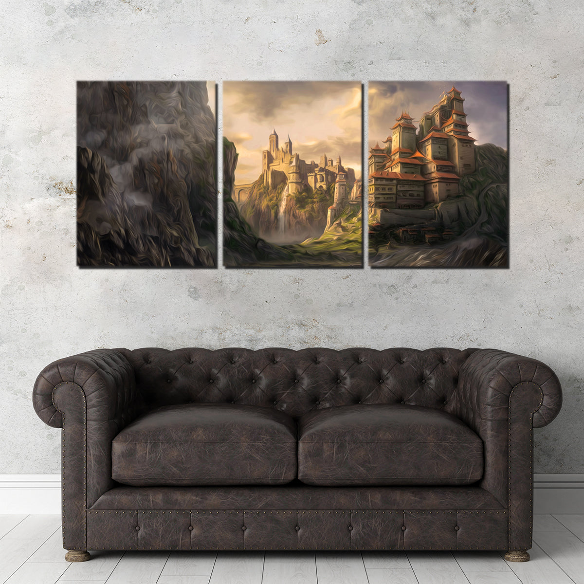 Castle Falls Wall Art