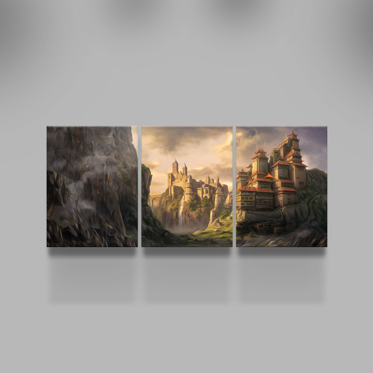 Castle Falls Wall Art