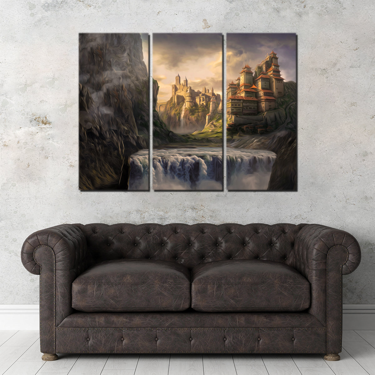 Castle Falls Wall Art