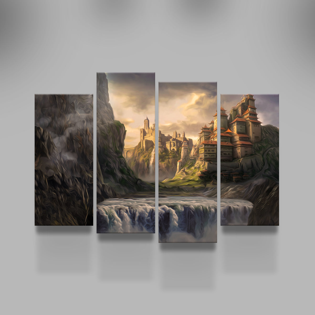 Castle Falls Wall Art