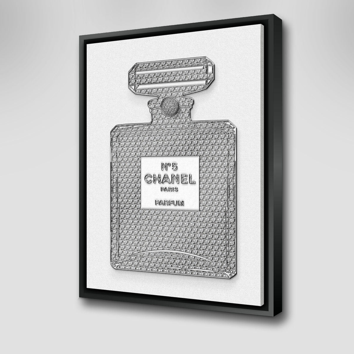 Chanel Bottle Wall Art