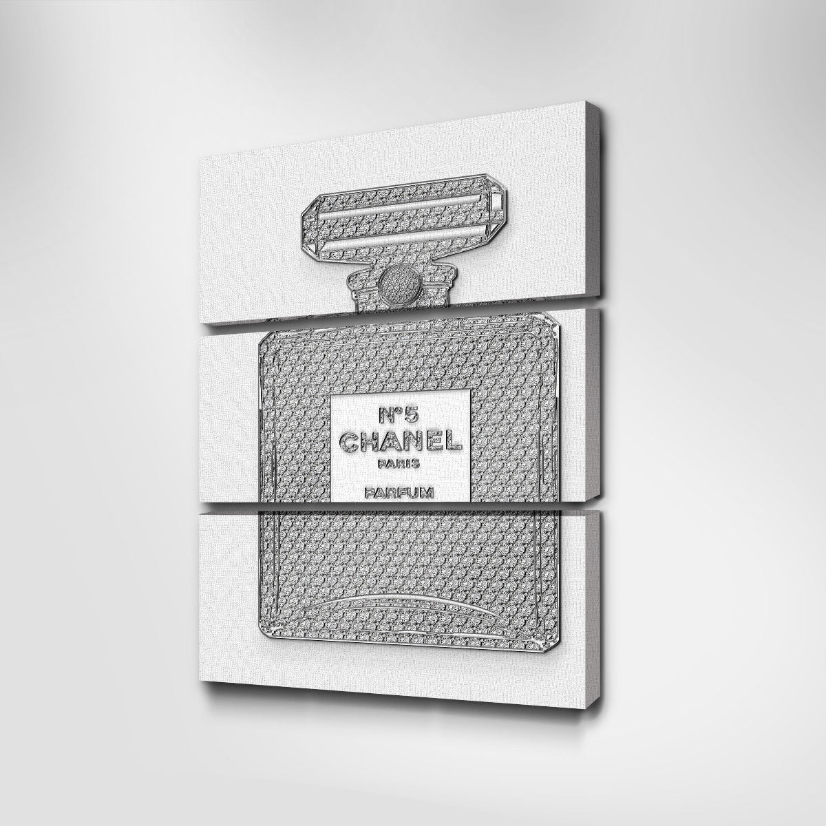 Chanel Bottle Wall Art