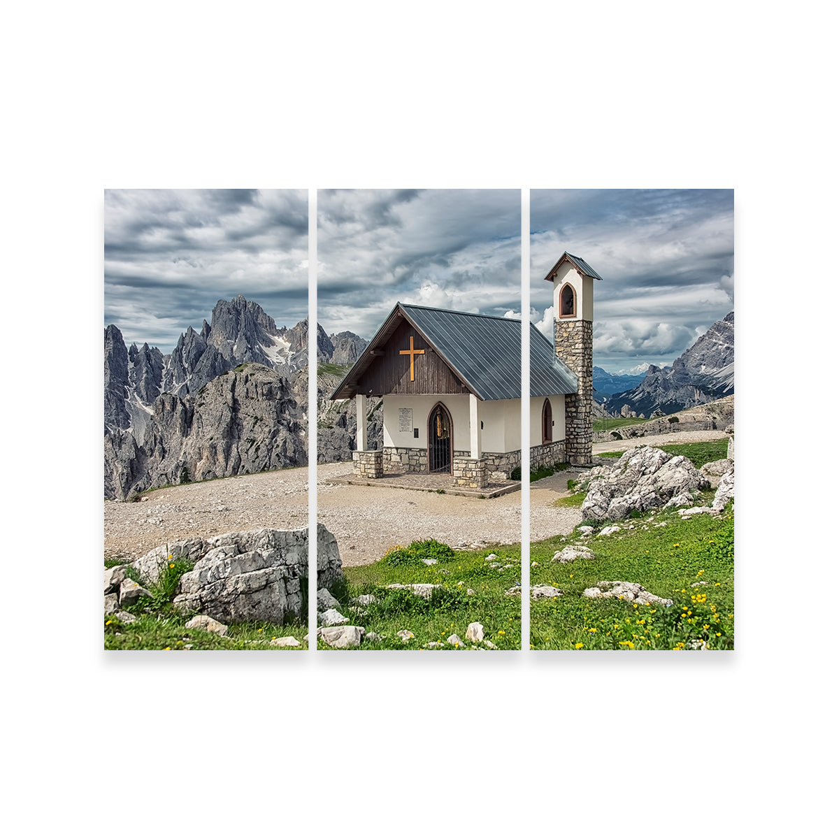 Chapel In The Dolomites