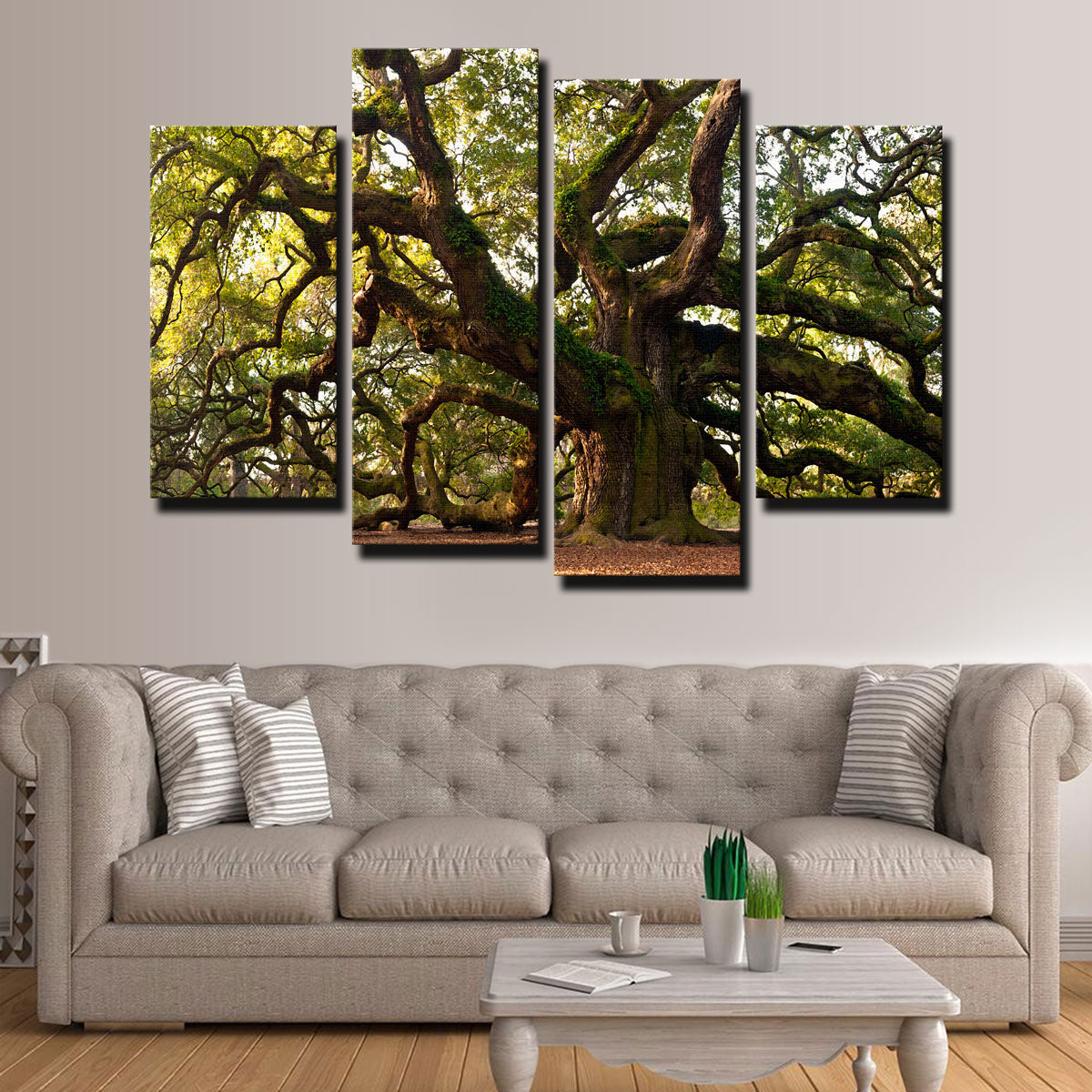 Charleston Angel Oak Canvas Set