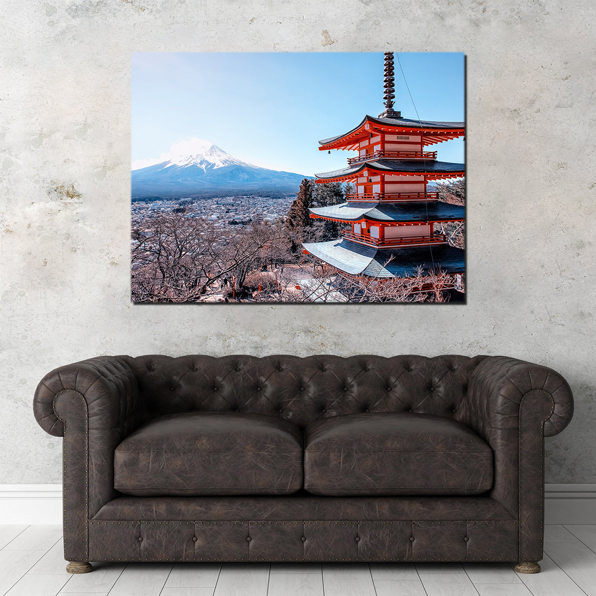 Chureito Pagoda Wall Art