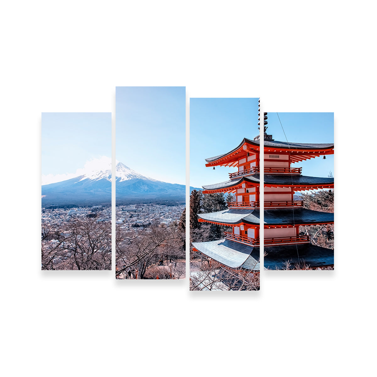 Chureito Pagoda Wall Art