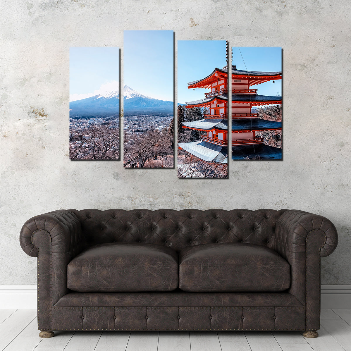 Chureito Pagoda Wall Art