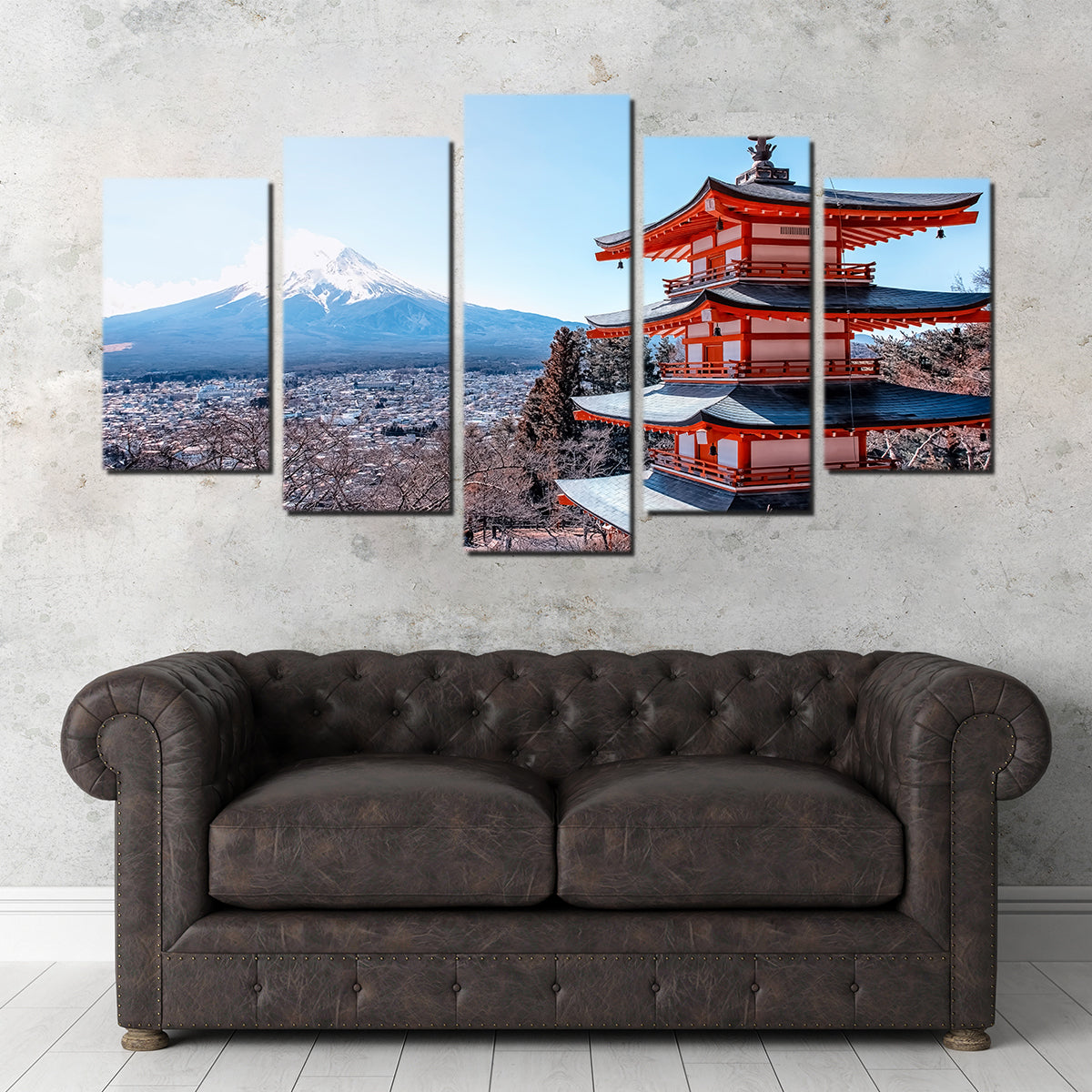 Chureito Pagoda Wall Art