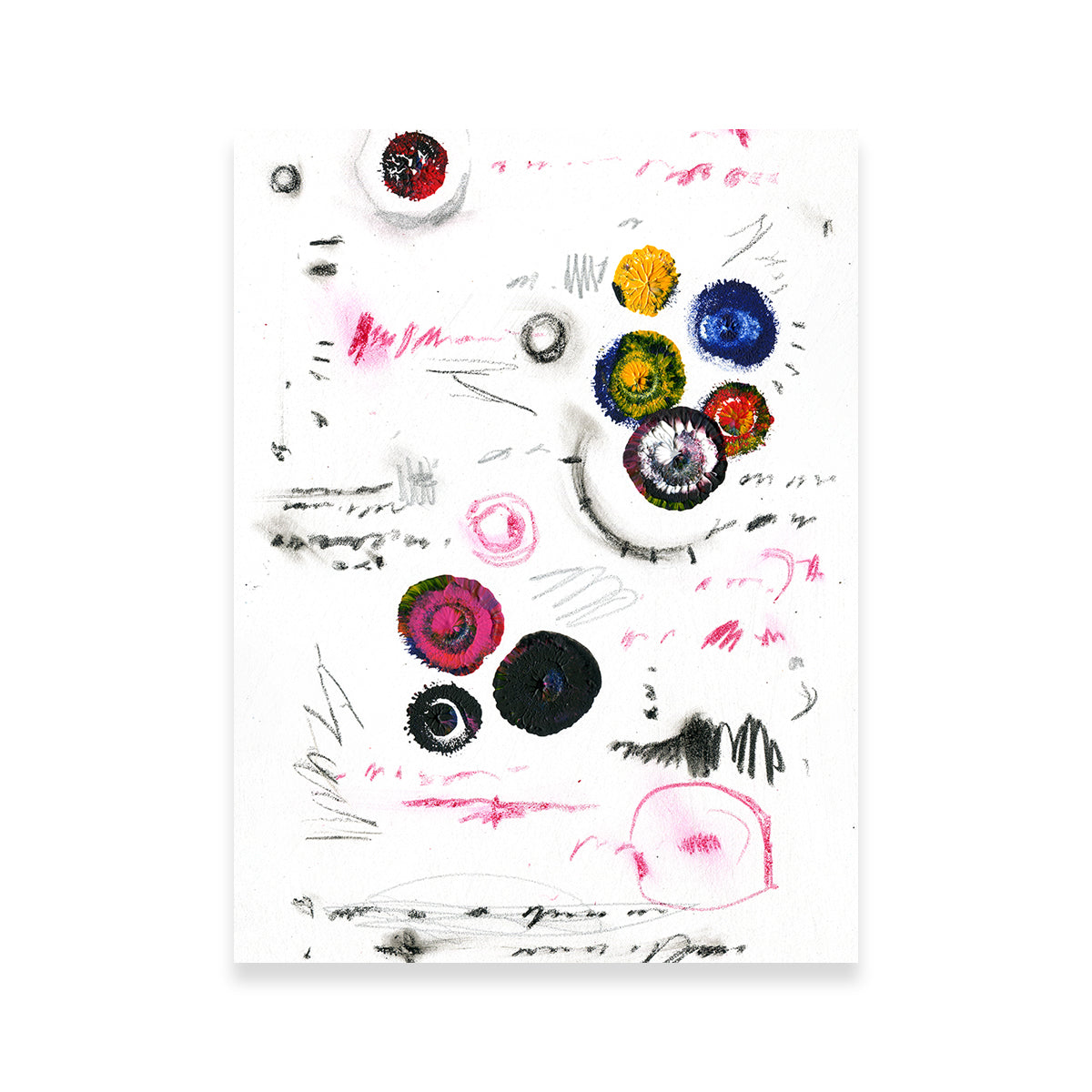 Circle Color Wall Art