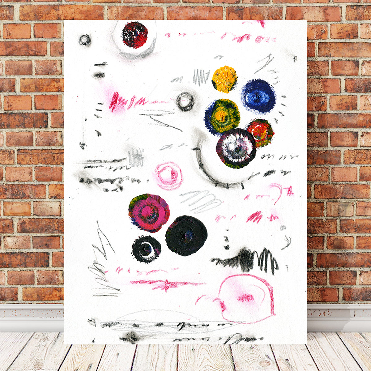 Circle Color Wall Art
