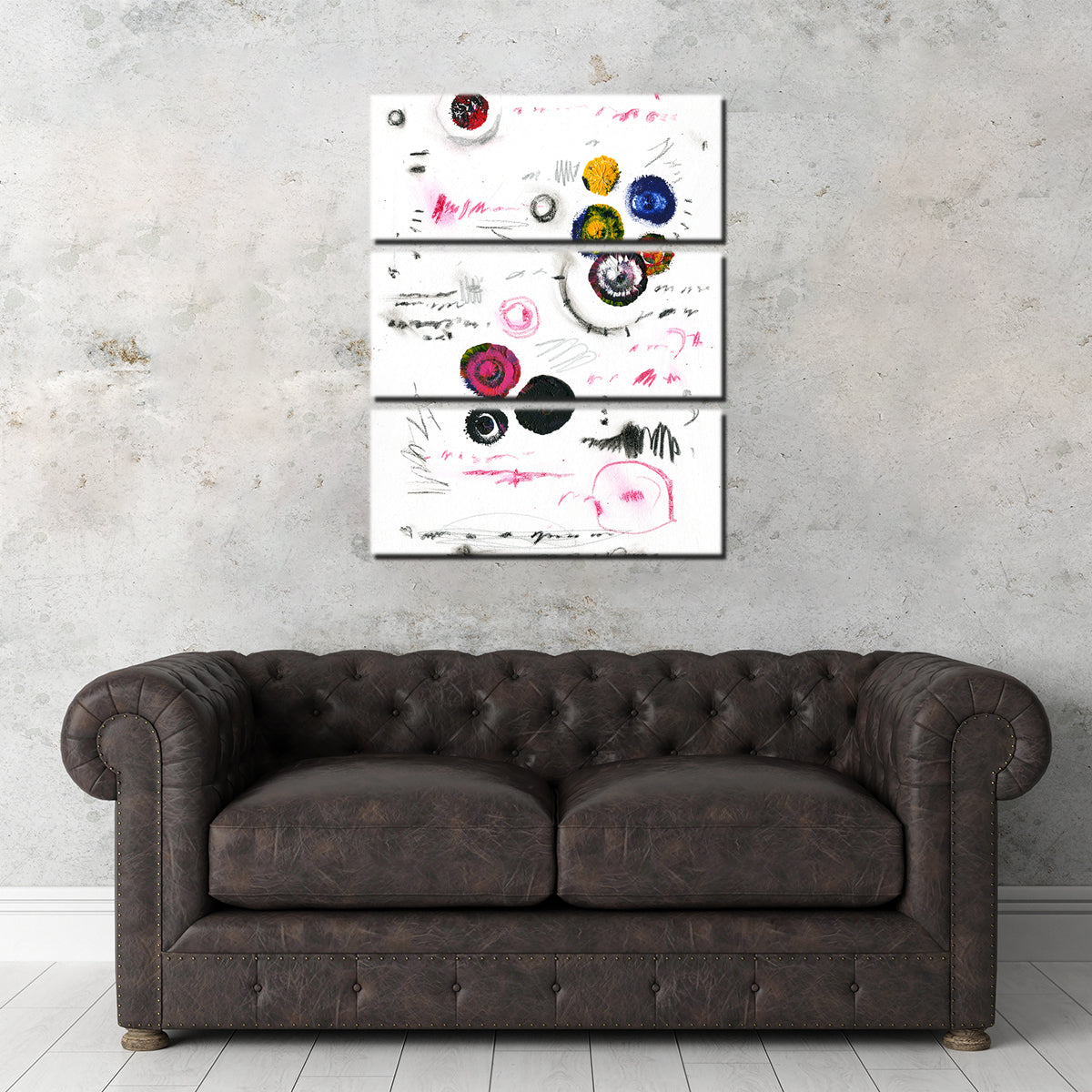 Circle Color Wall Art