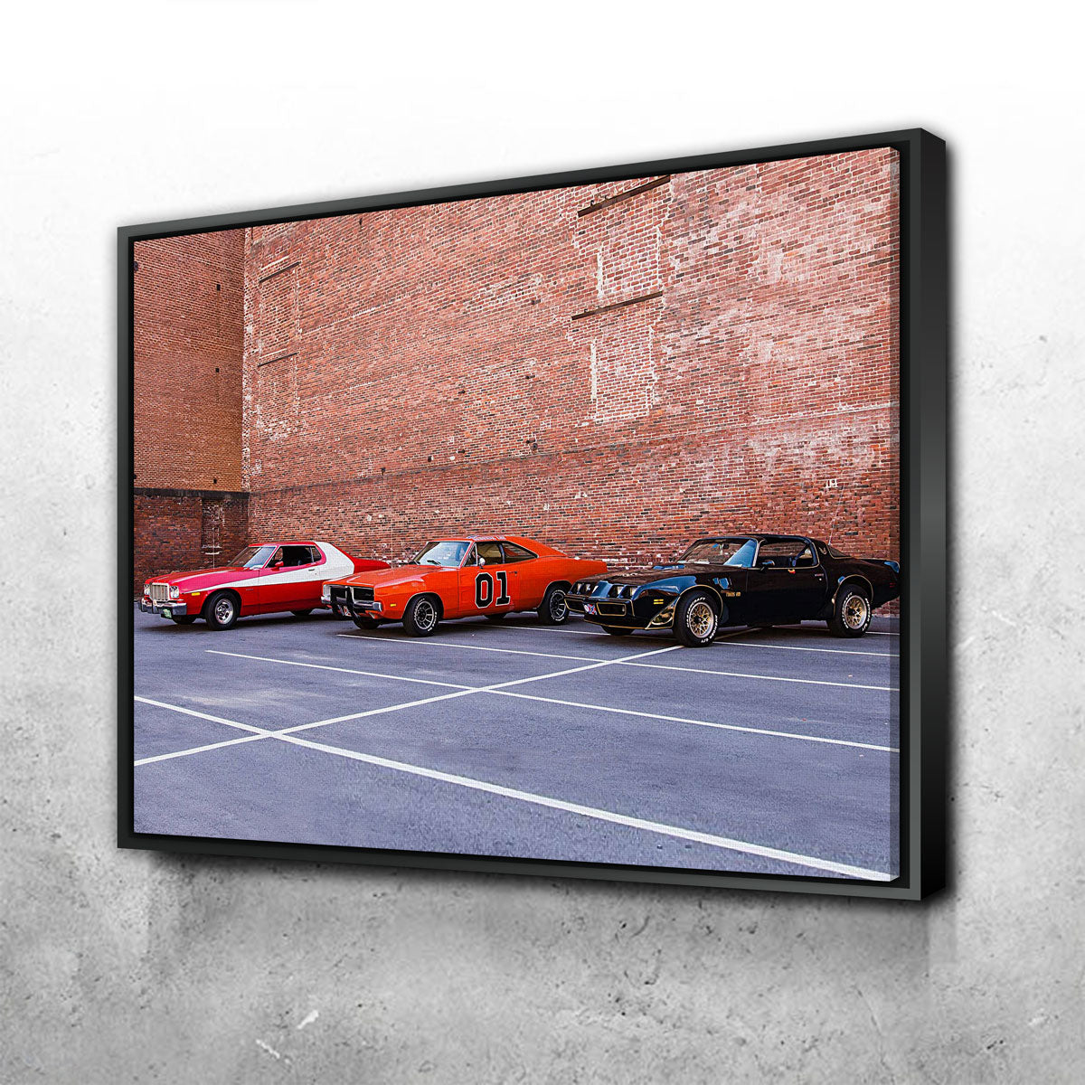 Classic Movie Cars Wall Art