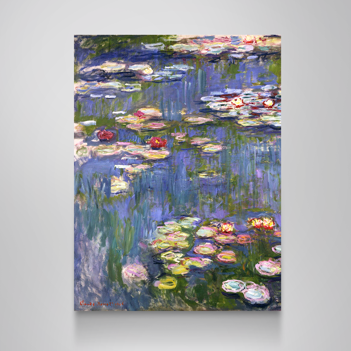 Monet Water Lilies Wall Art