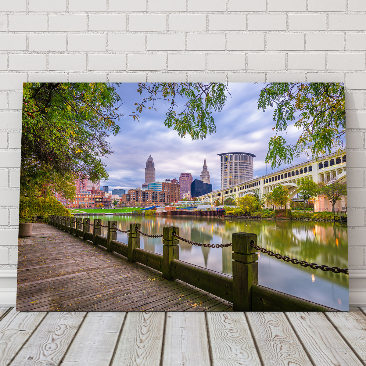 Cleveland Cuyahoga River Wall Art