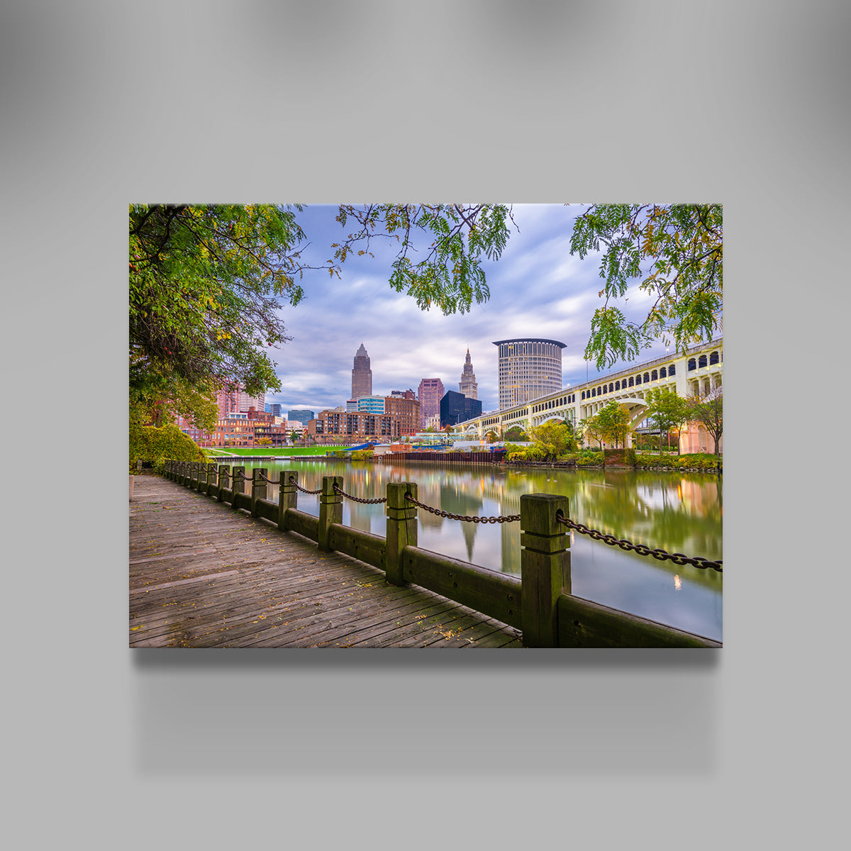 Cleveland Cuyahoga River Wall Art