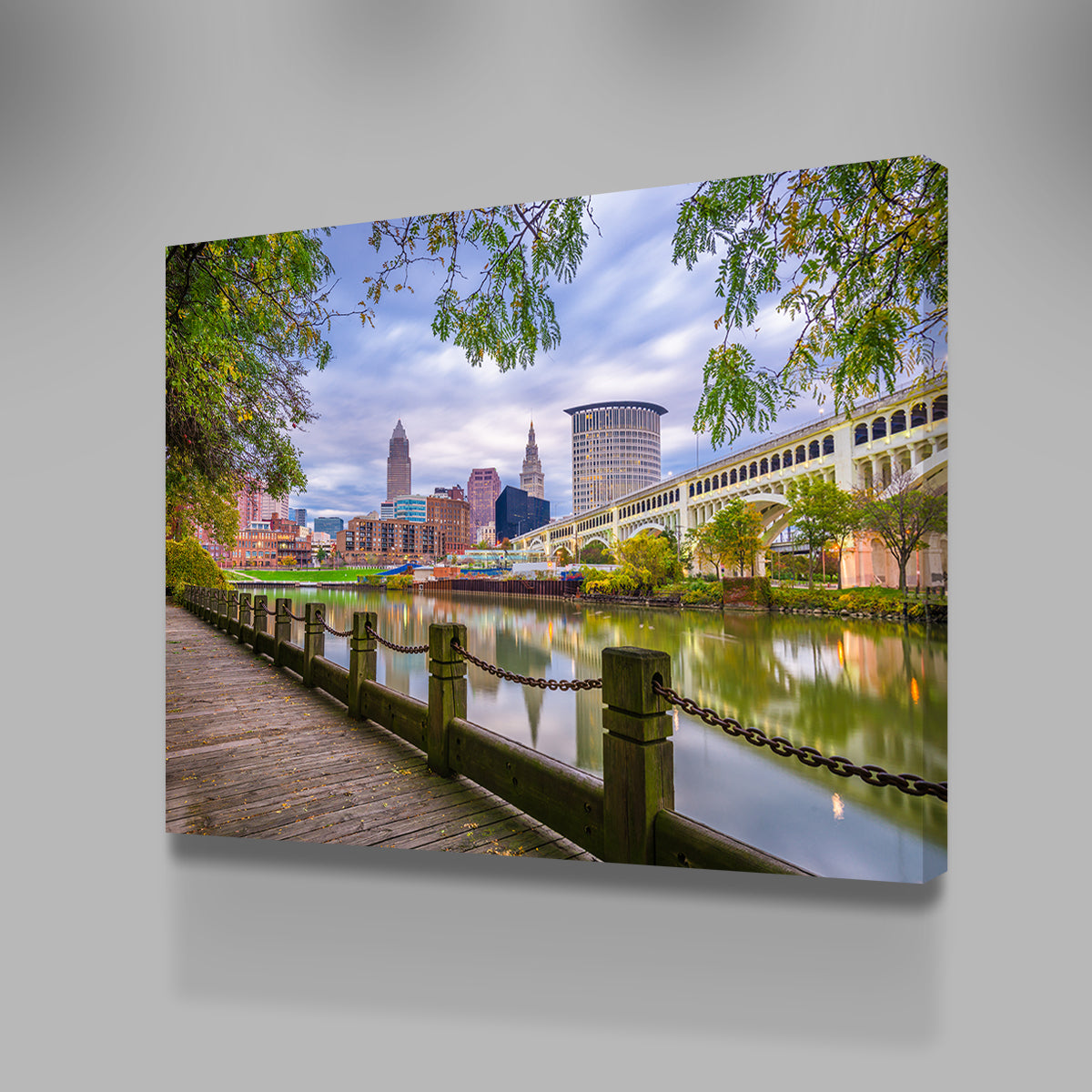 Cleveland Cuyahoga River Wall Art