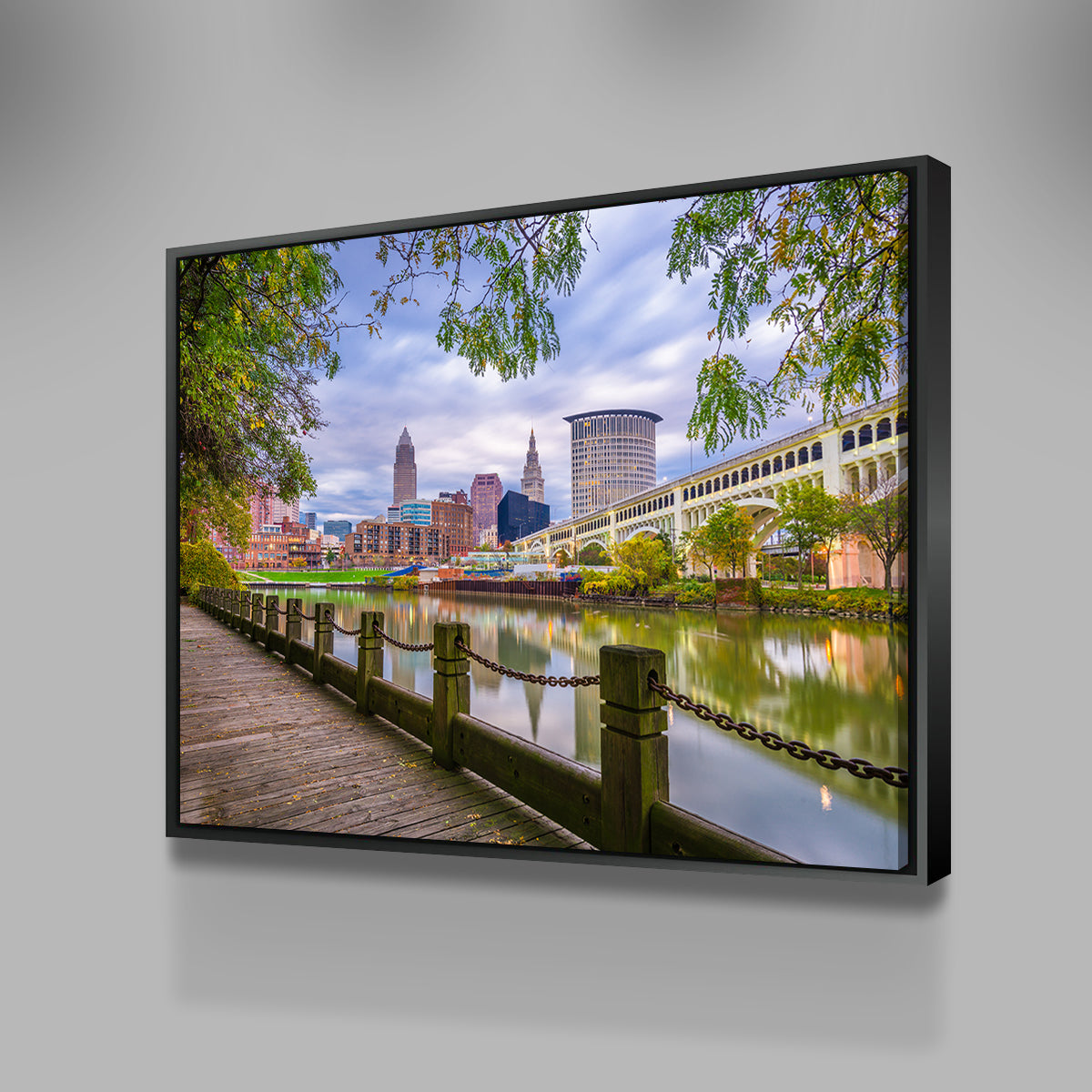 Cleveland Cuyahoga River Wall Art