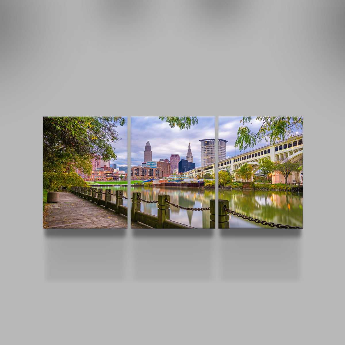 Cleveland Cuyahoga River Wall Art