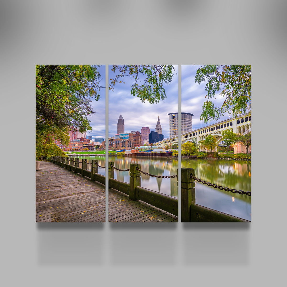Cleveland Cuyahoga River Wall Art