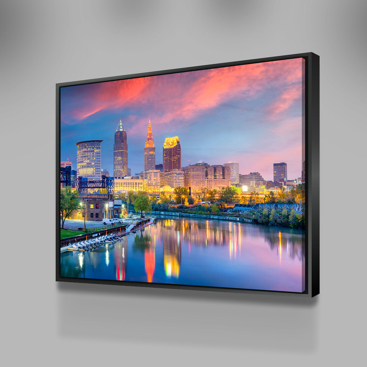 Cleveland Skyline Wall Art