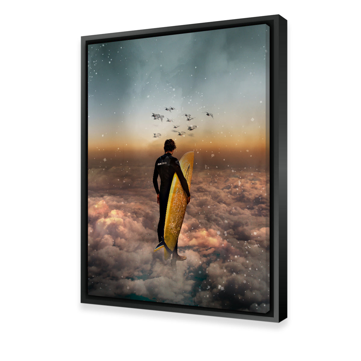 Cloud Surf Canvas Art Wall Art