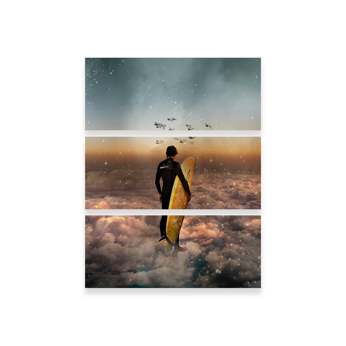 Cloud Surf Canvas Art Wall Art