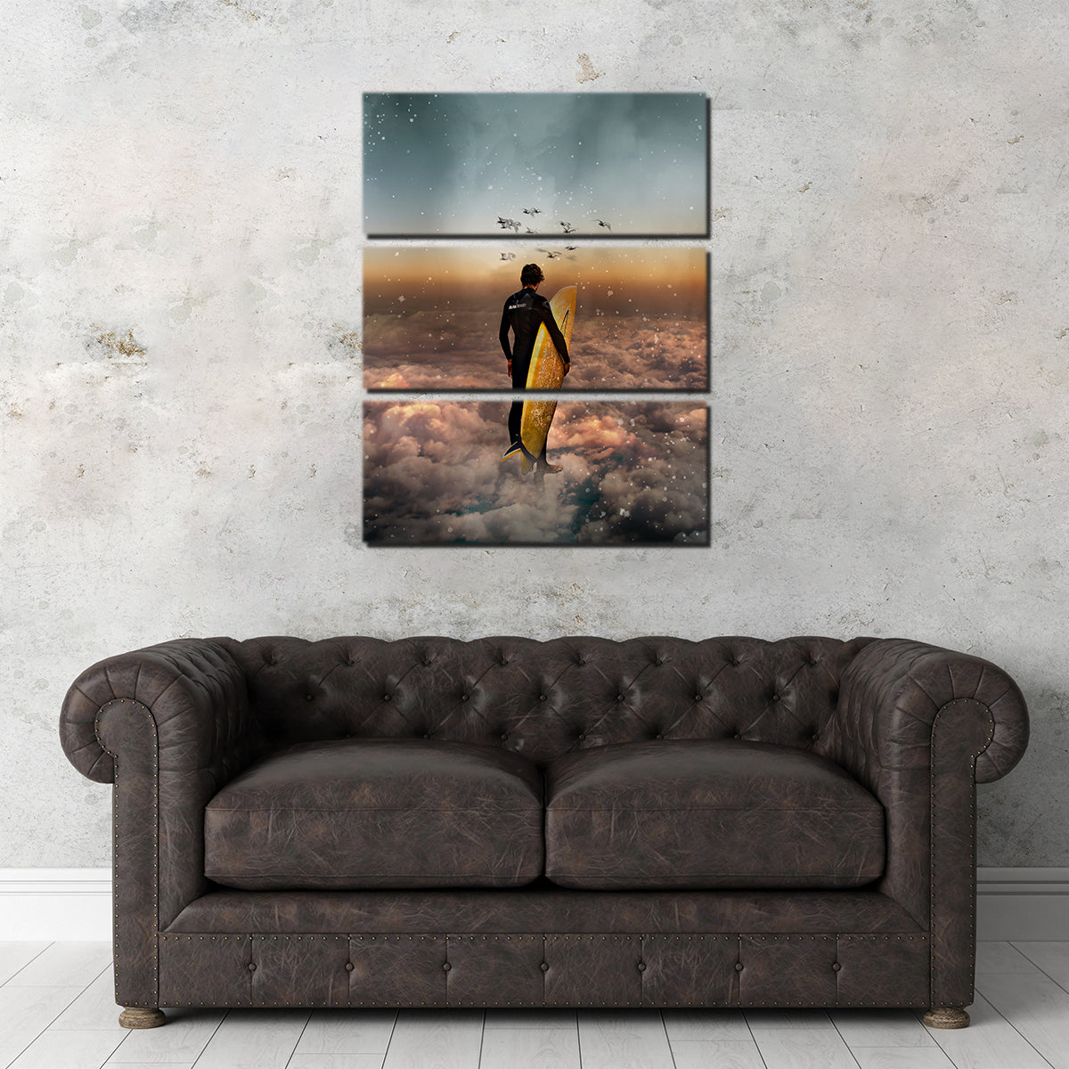 Cloud Surf Canvas Art Wall Art