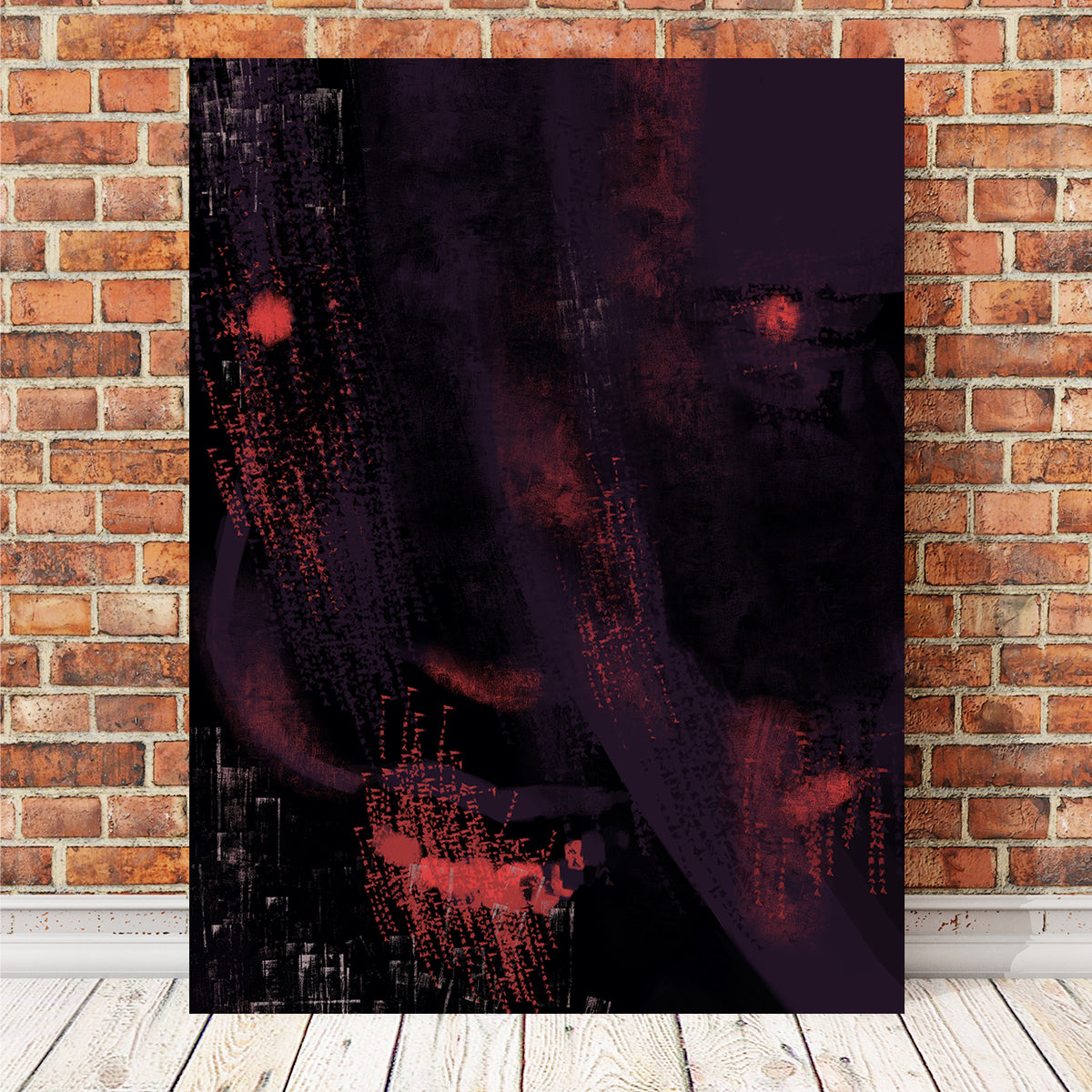 Clown Abstract Wall Art