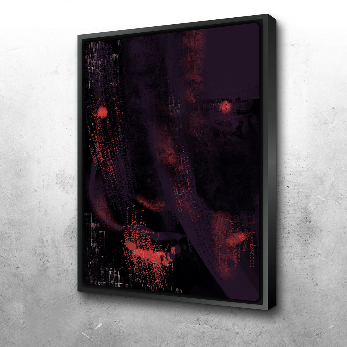 Clown Abstract Wall Art