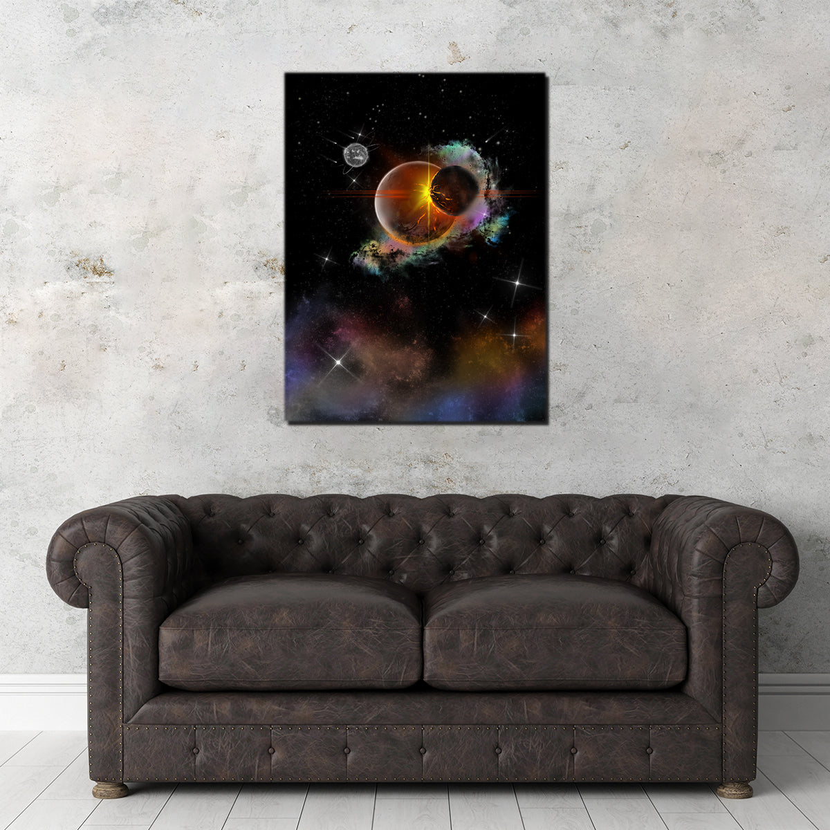 Collisions Wall Art