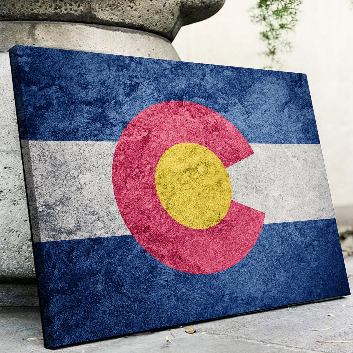Colorado Flag Canvas Set