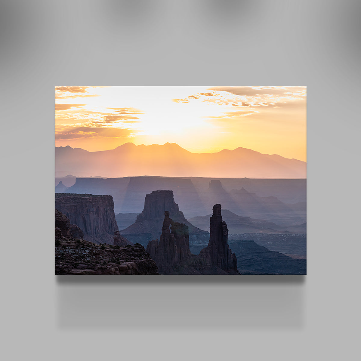 Colored Canyons Wall Art