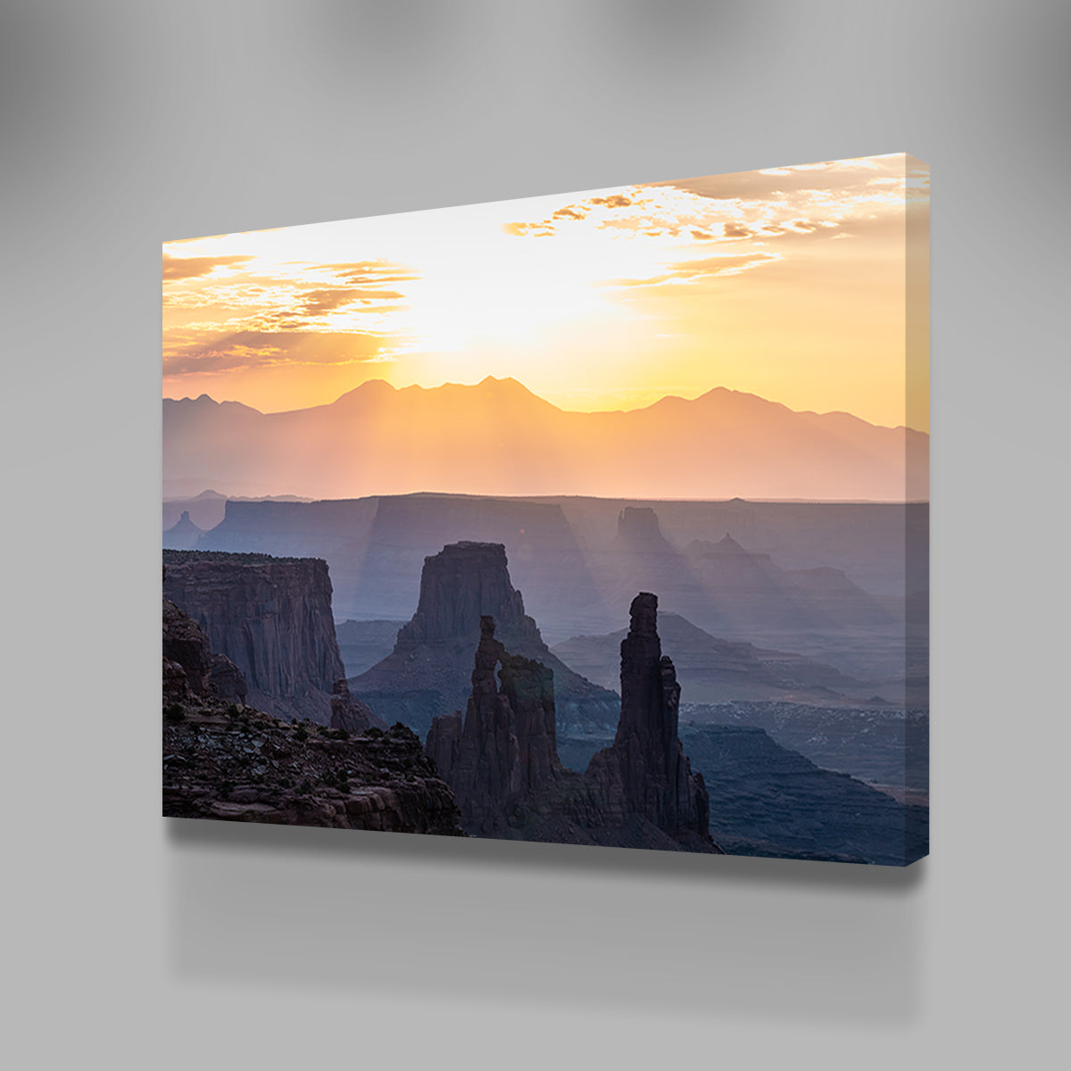 Colored Canyons Wall Art
